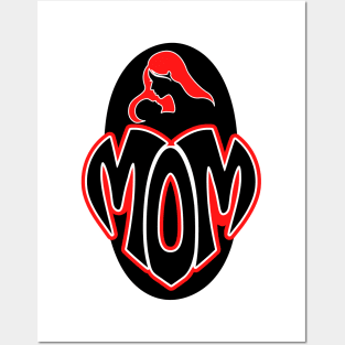 Mom and child Posters and Art